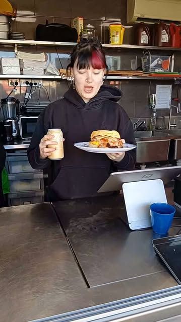 Order up at the counter