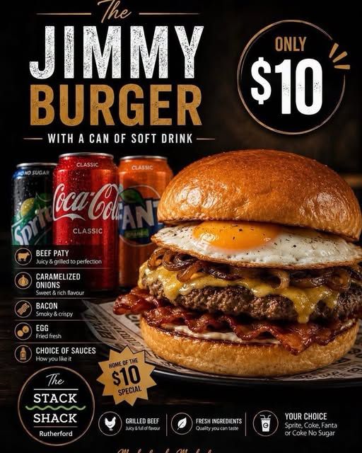 The Jimmy Burger special